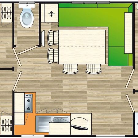 Charmant Mobil Home 6 Personnes Avec Clim Reversible Boofzheim Eksteriør bilde